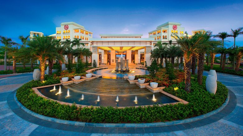 <b>Sheraton Sanya Haitang Bay Resort Exterior</b>. Images powered by <a href=https://www.travelagewest.com/Hotels/Sanya-China/