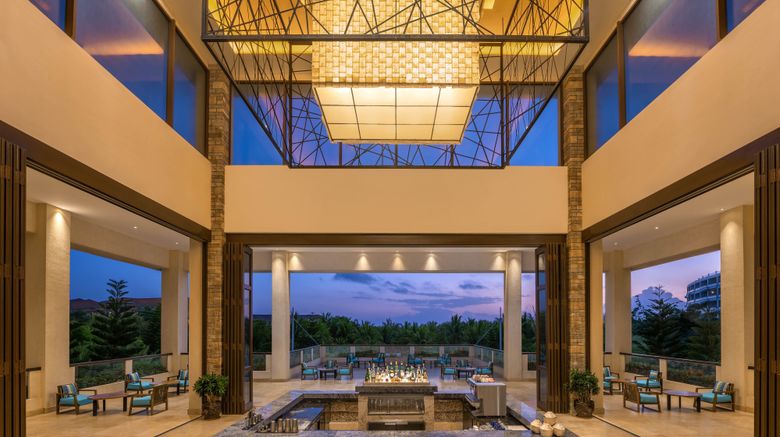 <b>Sheraton Sanya Haitang Bay Resort Lobby</b>. Images powered by <a href=https://www.travelagewest.com/Hotels/Sanya-China/