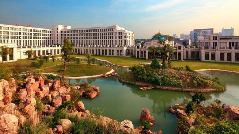 Sheraton Jiangyin Hotel Exterior. Images powered by <a href="https://www.leonardoworldwide.com" target="_blank" rel="noopener">Leonardo</a>.