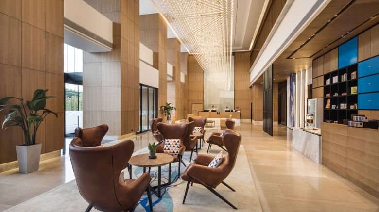 <b>Fairfield by Marriott Xi'an N Station Lobby</b>. Images powered by <a href="https://www.leonardoworldwide.com/" title="Leonardo Worldwide" target="_blank">Leonardo</a>.