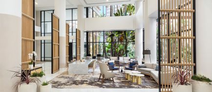 The Westin Long Beach Lobby