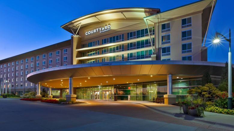 Courtyard by Marriott Omaha La Vista Exterior. Images powered by <a href="https://www.leonardoworldwide.com" target="_blank" rel="noopener">Leonardo</a>.