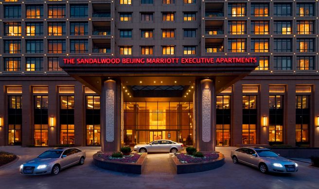 Marriott Exec Apts The Sandalwood Exterior