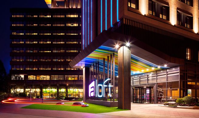 aloft Guangzhou University Park Exterior