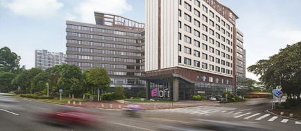 aloft Guangzhou University Park Exterior