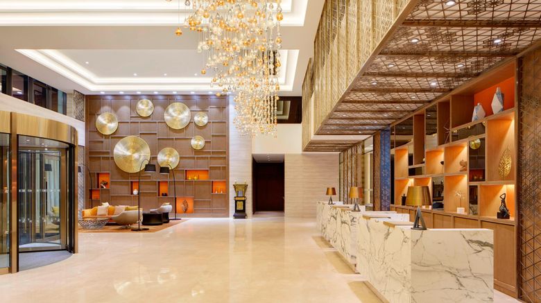 <b>Four Points by Sheraton Hi-Tech Zone Lobby</b>. Images powered by <a href="https://www.leonardoworldwide.com/" title="Leonardo Worldwide" target="_blank">Leonardo</a>.