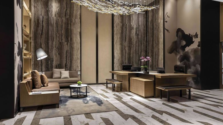 <b>Marriott Executive Apartments Chongqing Lobby</b>. Images powered by <a href="https://www.leonardoworldwide.com/" title="Leonardo Worldwide" target="_blank">Leonardo</a>.