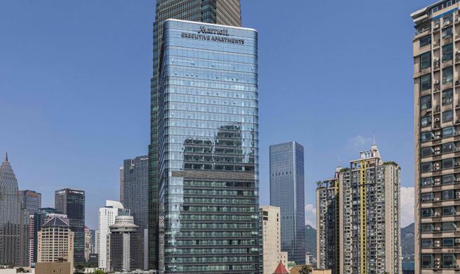 Marriott Executive Apartments Chongqing Exterior