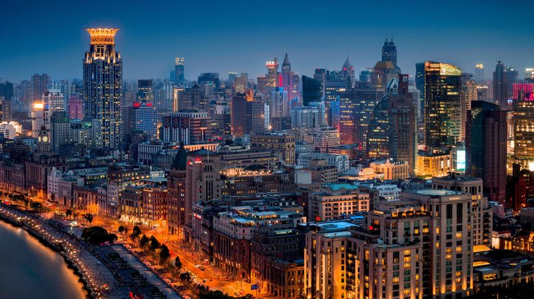 <b>The Westin Bund Center, Shanghai Exterior</b>. Images powered by <a href="https://www.leonardoworldwide.com/" title="Leonardo Worldwide" target="_blank">Leonardo</a>.