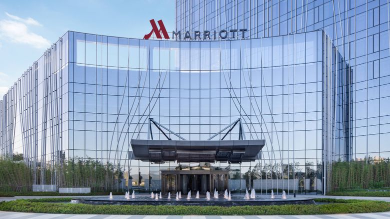 <b>Hangzhou Marriott Hotel Lin'an Exterior</b>. Images powered by <a href="https://www.leonardoworldwide.com/" title="Leonardo Worldwide" target="_blank">Leonardo</a>.