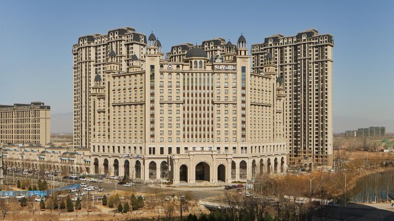 <b>Sheraton Yinchuan Exterior</b>. Images powered by <a href="https://www.leonardoworldwide.com/" title="Leonardo Worldwide" target="_blank">Leonardo</a>.