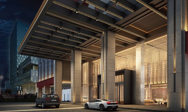 Wuhan Marriott Hotel Hankou Exterior