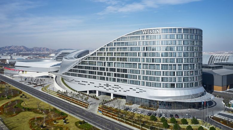 <b>The Westin Qingdao West Coast Exterior</b>. Images powered by <a href="https://www.leonardoworldwide.com/" title="Leonardo Worldwide" target="_blank">Leonardo</a>.