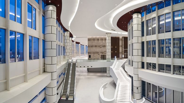 <b>The Westin Qingdao West Coast Exterior</b>. Images powered by <a href="https://www.leonardoworldwide.com/" title="Leonardo Worldwide" target="_blank">Leonardo</a>.
