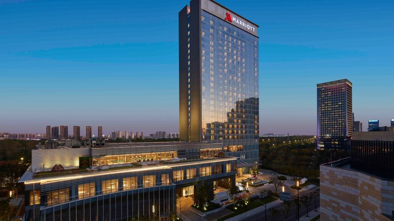 Jiaxing Marriott Hotel Exterior. Images powered by <a href="https://www.leonardoworldwide.com" target="_blank" rel="noopener">Leonardo</a>.