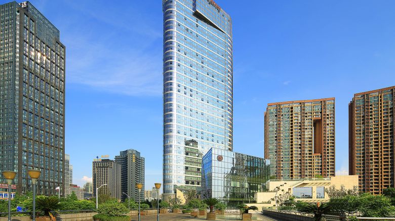 <b>Sheraton Grand Hangzhou Binjiang Hotel Exterior</b>. Images powered by <a href="https://www.leonardoworldwide.com/" title="Leonardo Worldwide" target="_blank">Leonardo</a>.