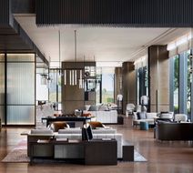 Wuhan Marriott Hotel Optics Valley Lobby