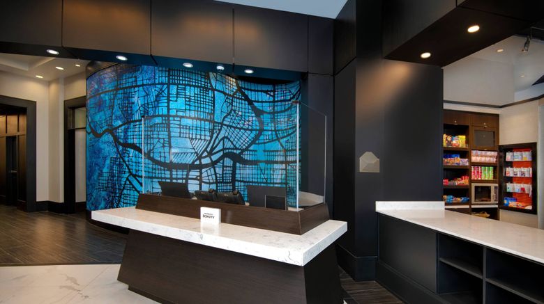 <b>Courtyard by Marriott Atlanta Downtown Lobby</b>. Images powered by <a href="https://www.leonardoworldwide.com/" title="Leonardo Worldwide" target="_blank">Leonardo</a>.