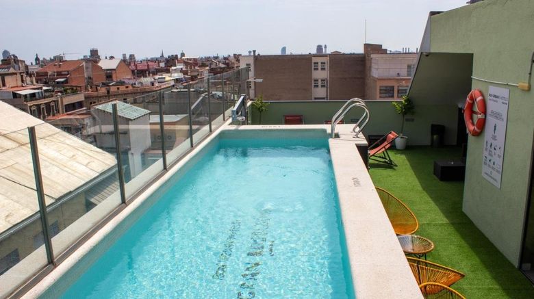 <b>1881 Barcelona Grand Rosellon Hotel Pool</b>. Images powered by <a href=https://www.travelagewest.com/Hotels/Barcelona/