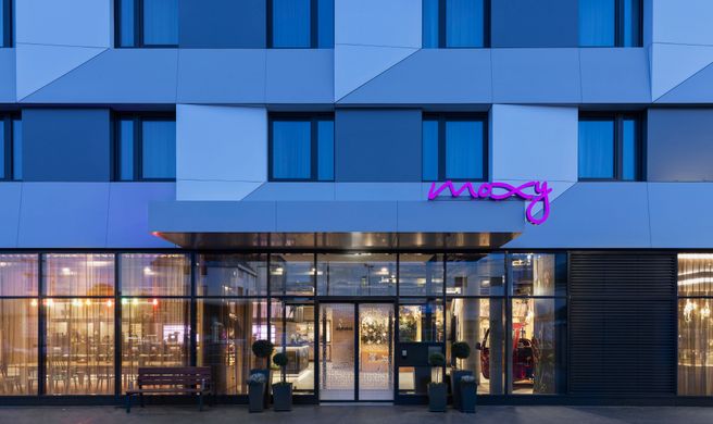 Moxy Vienna City East Exterior
