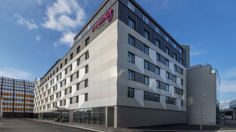 <b>Moxy Vienna City East Exterior</b>. Images powered by <a href="https://www.leonardoworldwide.com/" title="Leonardo Worldwide" target="_blank">Leonardo</a>.