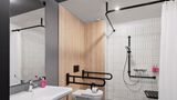 <b>Moxy Vienna City East Room</b>. Images powered by <a href="https://www.leonardoworldwide.com/" title="Leonardo Worldwide" target="_blank">Leonardo</a>.
