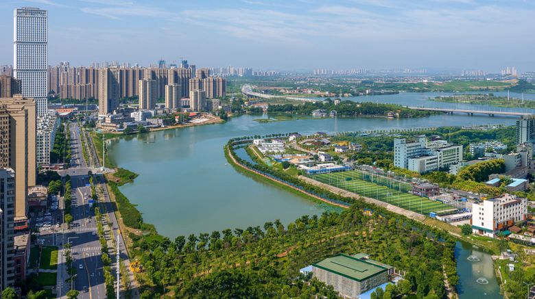 <b>The Westin Wuhan Hanyang Exterior</b>. Images powered by <a href="https://www.leonardoworldwide.com/" title="Leonardo Worldwide" target="_blank">Leonardo</a>.