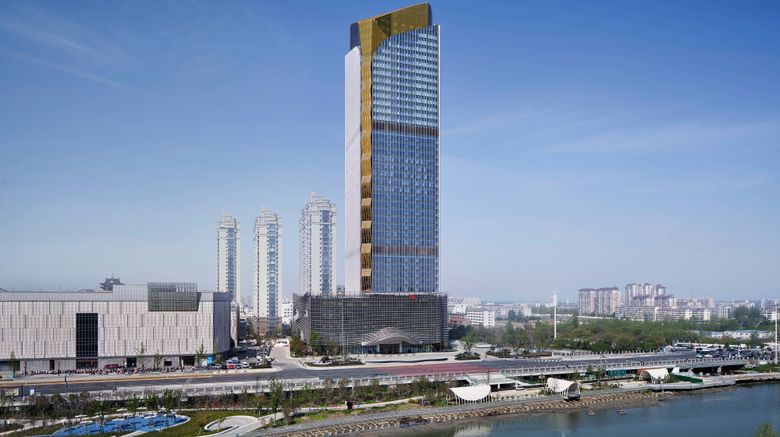 <b>Yancheng Marriott Hotel Exterior</b>. Images powered by <a href="https://www.leonardoworldwide.com/" title="Leonardo Worldwide" target="_blank">Leonardo</a>.