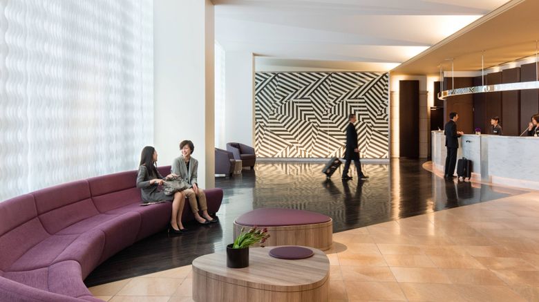 <b>Courtyard by Marriott Shin-Osaka Station Lobby</b>. Images powered by <a href="https://www.leonardoworldwide.com/" title="Leonardo Worldwide" target="_blank">Leonardo</a>.