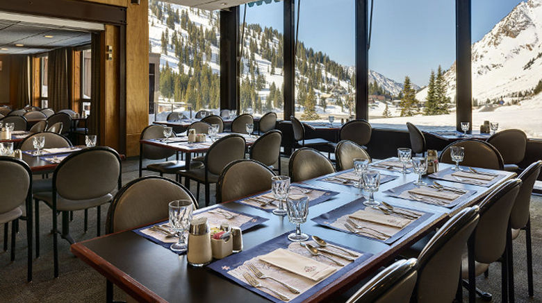 <b>Alta Lodge Restaurant</b>. Images powered by <a href="https://www.leonardoworldwide.com/" title="Leonardo Worldwide" target="_blank">Leonardo</a>.