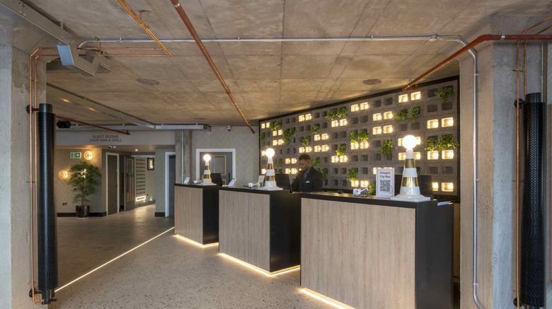 <b>Sandman Signature Glasgow Hotel Lobby</b>. Images powered by <a href="https://www.leonardoworldwide.com/" title="Leonardo Worldwide" target="_blank">Leonardo</a>.