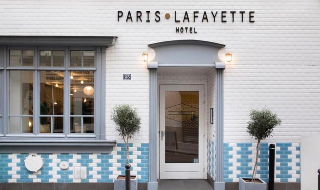 Paris Lafayette Hotel Exterior