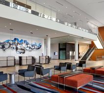 Calgary Airport Marriott In-Terminal Lobby