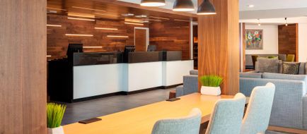 Fairfield Inn & Suites Providence Arpt Lobby
