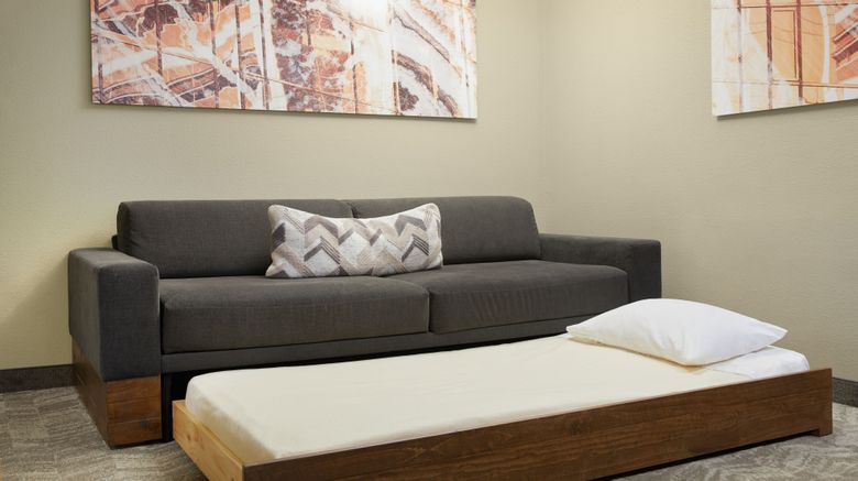 <b>SpringHill Suites St. Louis/Earth City Suite</b>. Images powered by <a href="https://www.leonardoworldwide.com/" title="Leonardo Worldwide" target="_blank">Leonardo</a>.