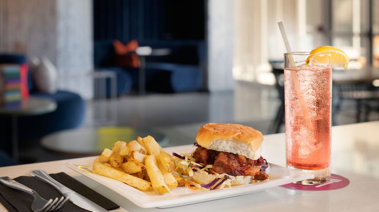 <b>Aloft Oklahoma City Quail Springs Restaurant</b>. Images powered by <a href="https://www.leonardoworldwide.com/" title="Leonardo Worldwide" target="_blank">Leonardo</a>.