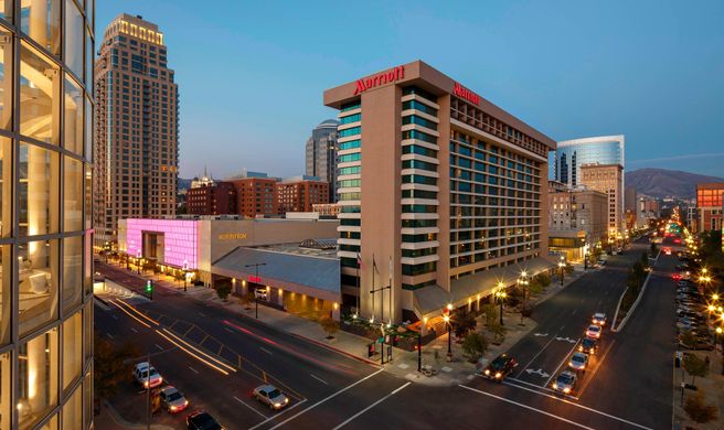 Salt Lake Marriott Downtown City Creek Exterior