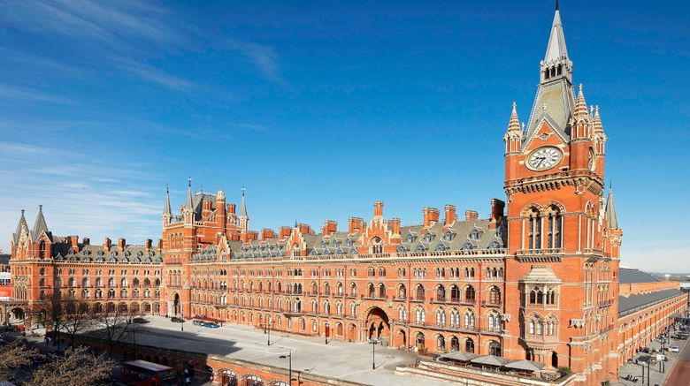 <b>St. Pancras Renaissance Hotel London Exterior</b>. Images powered by <a href=https://www.travelagewest.com/Hotels/London/