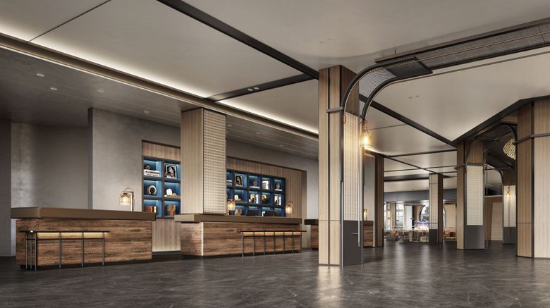 <b>Four Points Yangjiang City Center Lobby</b>. Images powered by <a href="https://www.leonardoworldwide.com/" title="Leonardo Worldwide" target="_blank">Leonardo</a>.