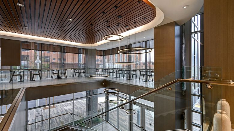 <b>SpringHill Suites University Area Lobby</b>. Images powered by <a href="https://www.leonardoworldwide.com/" title="Leonardo Worldwide" target="_blank">Leonardo</a>.