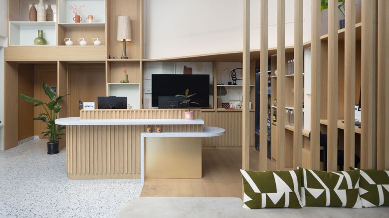 <b>Residence Inn Didot Montparnasse Lobby</b>. Images powered by <a href="https://www.leonardoworldwide.com/" title="Leonardo Worldwide" target="_blank">Leonardo</a>.