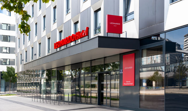 Leonardo Hotel Vienna Hauptbahnhof Exterior