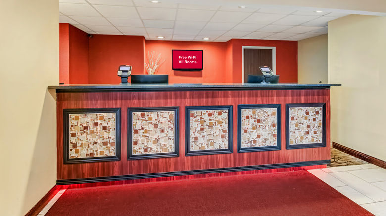 <b>Red Roof Inn Springfield, OH Lobby</b>. Images powered by <a href="https://www.leonardoworldwide.com/" title="Leonardo Worldwide" target="_blank">Leonardo</a>.