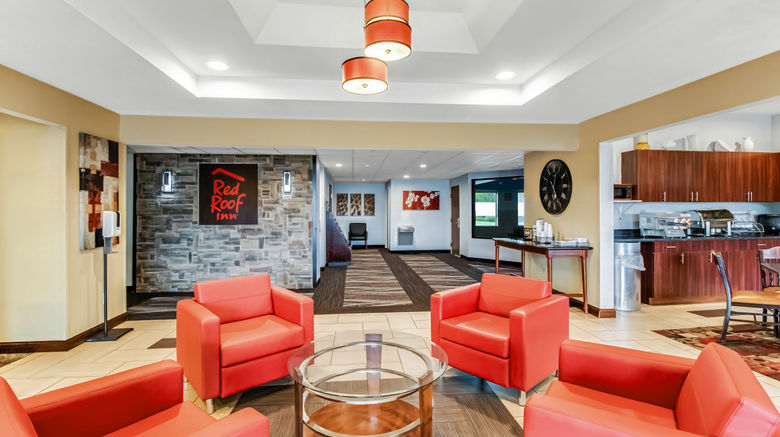 <b>Red Roof Inn Springfield, OH Lobby</b>. Images powered by <a href="https://www.leonardoworldwide.com/" title="Leonardo Worldwide" target="_blank">Leonardo</a>.