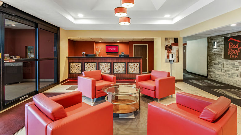 <b>Red Roof Inn Springfield, OH Lobby</b>. Images powered by <a href="https://www.leonardoworldwide.com/" title="Leonardo Worldwide" target="_blank">Leonardo</a>.