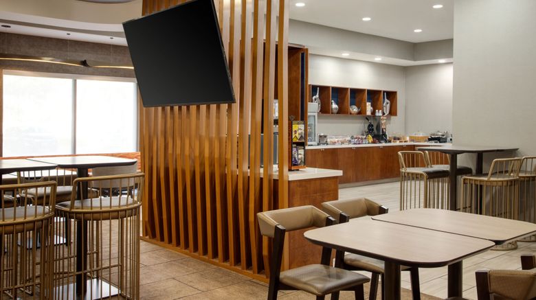 <b>SpringHill Suites by Marriott Restaurant</b>. Images powered by <a href="https://www.leonardoworldwide.com/" title="Leonardo Worldwide" target="_blank">Leonardo</a>.