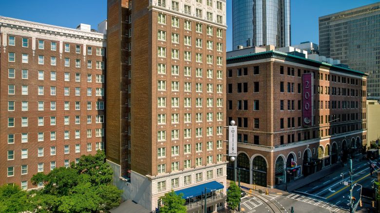 Ellis Hotel, Atlanta, Tribute Portfolio Exterior. Images powered by <a href="https://www.leonardoworldwide.com" target="_blank" rel="noopener">Leonardo</a>.