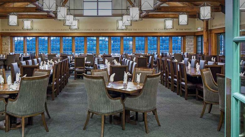 <b>Lied Lodge & Conference Center Restaurant</b>. Images powered by <a href="https://www.leonardoworldwide.com/" title="Leonardo Worldwide" target="_blank">Leonardo</a>.