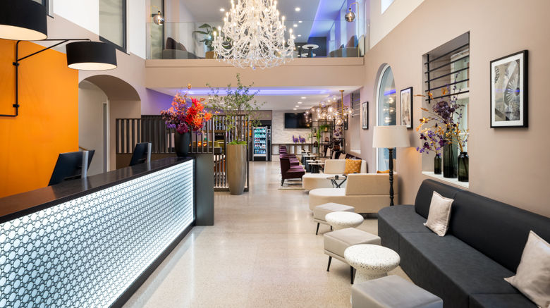 <b>Leonardo Boutique Hotel Linz City Centre Lobby</b>. Images powered by <a href="https://www.leonardoworldwide.com/" title="Leonardo Worldwide" target="_blank">Leonardo</a>.