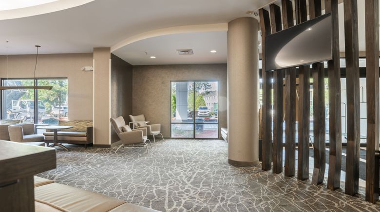 <b>SpringHill Suites Gainesville Lobby</b>. Images powered by <a href="https://www.leonardoworldwide.com/" title="Leonardo Worldwide" target="_blank">Leonardo</a>.